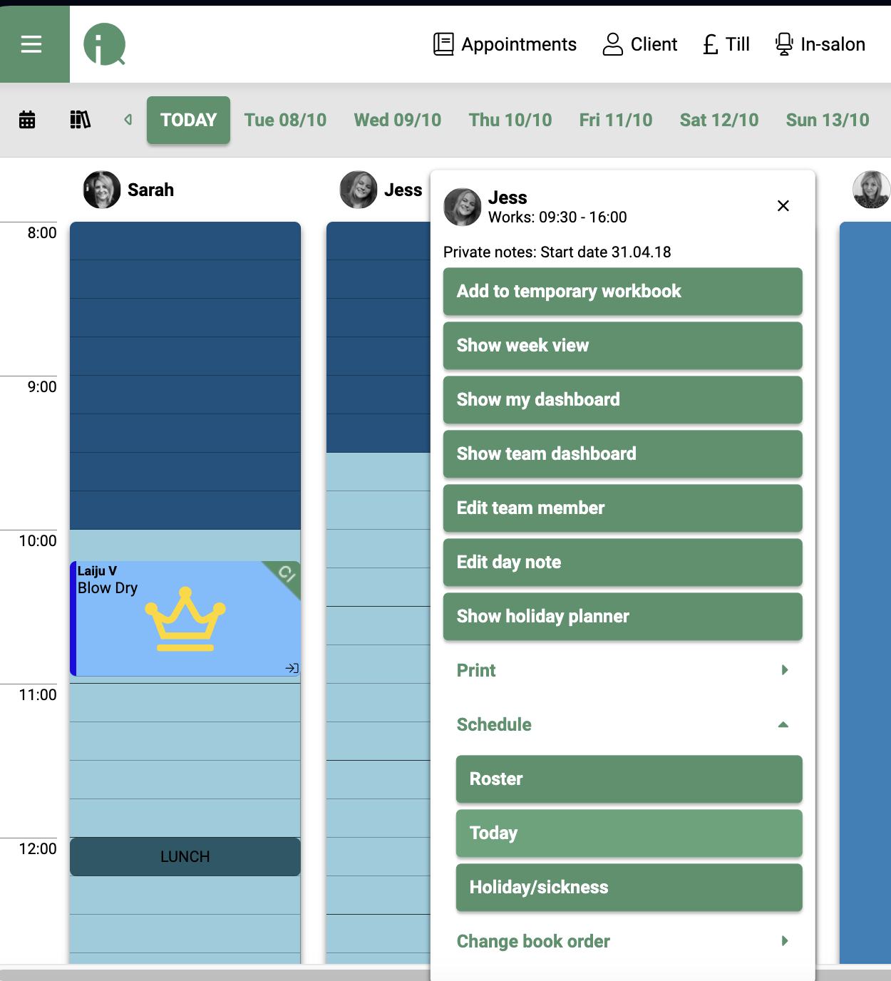 How to create Team Rosters