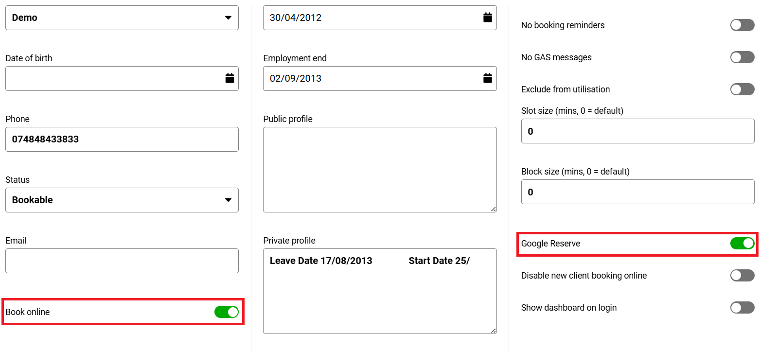 How to set up Google Reserve